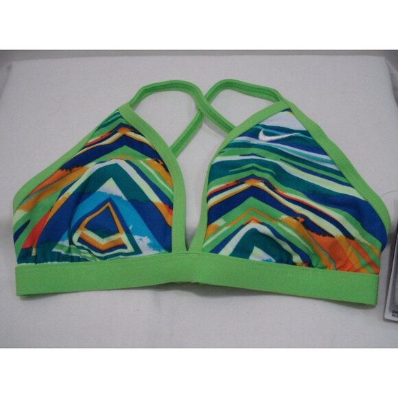 Nike Rio Geo Convertible Halter Two Piece Girls Size 24/GRL8 New - Picture 3 of 12